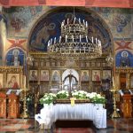 Russisch Orthodoxe Kirche1 Seitengang innen Osteraltar